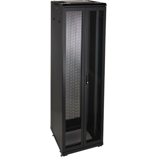 Excel komunikacijska omara ER 47U, 8x10 Dbl Dbl B-Sides F-VCM, črna