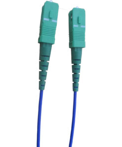 Excel Enbeam optični kabel, P/L G.657.A2 SCACP-SCAPC SM SX, moder, 1m