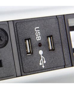 Excel pisarniški električni razdelilnik, 2x Schuko - 2x 6C vtičnica