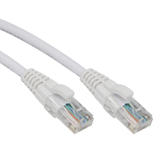 Excel U/UTP kabel cat.5E, P/Lead, LSOH, z rezilom, 5m, X/O, bel