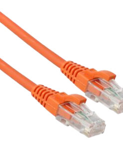 Excel U/UTP patch/lead kabel cat.6, LSOH, z rezilom, 8m, oranžen